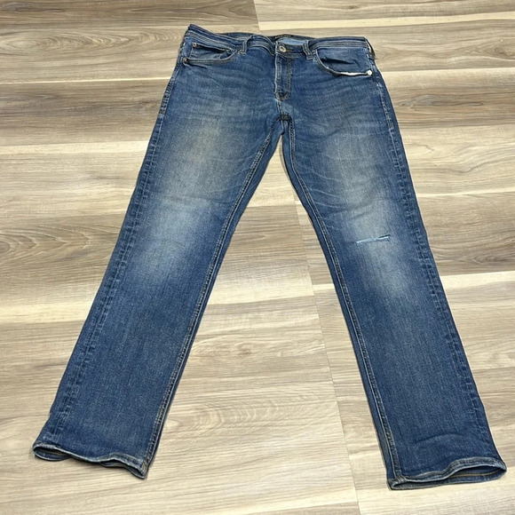 Jack and jones slim straight Tim size 34 jeans - Picture 1 of 10